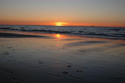 Sonnenuntergang am Strand 3